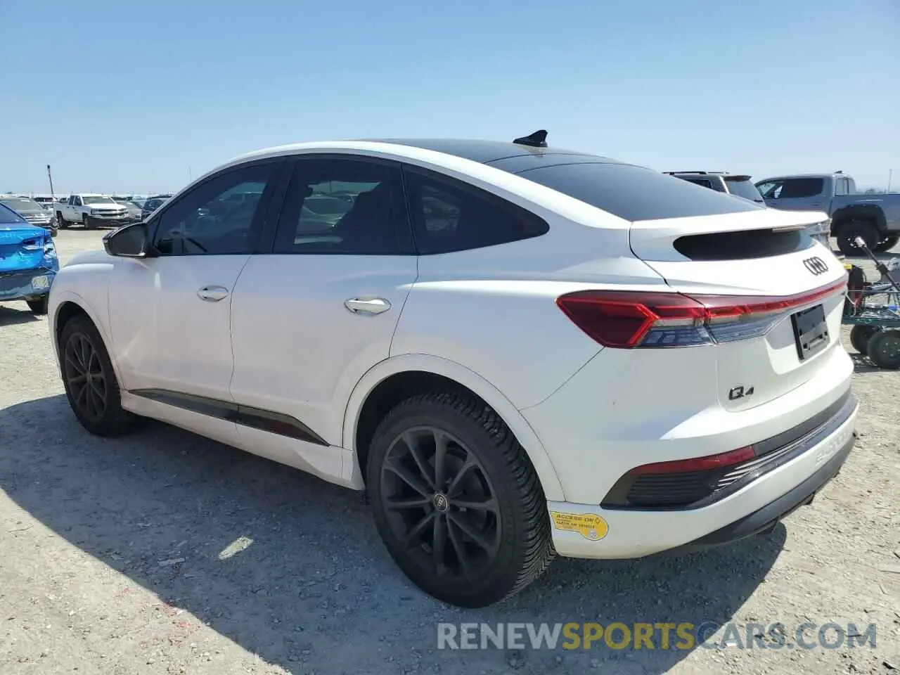 2 Фотография поврежденного автомобиля WA142BFZ0NP046627 AUDI Q4 E-TRON 2022