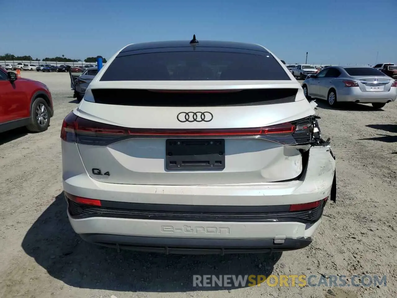 6 Фотография поврежденного автомобиля WA142BFZ0NP046627 AUDI Q4 E-TRON 2022
