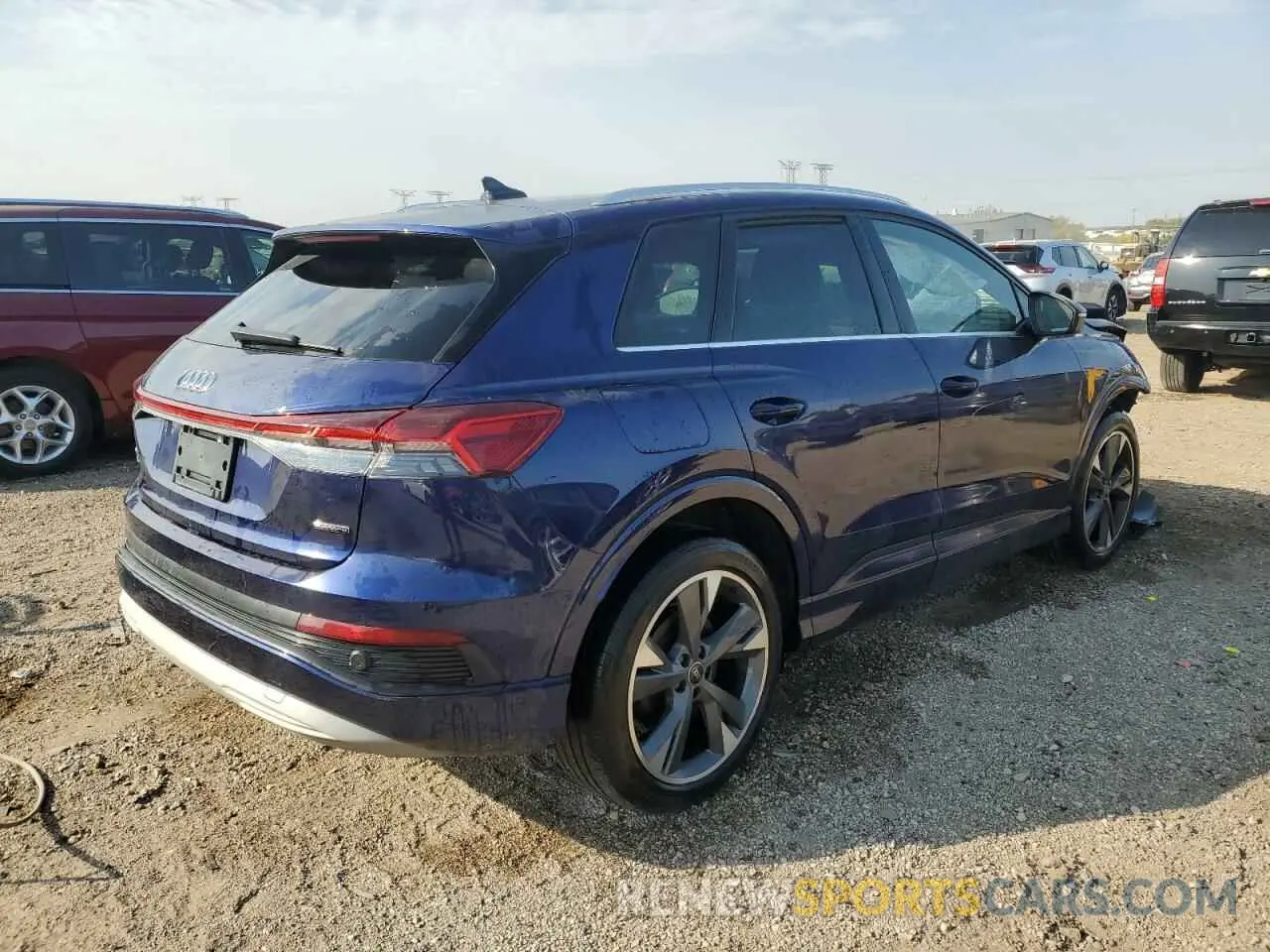3 Фотография поврежденного автомобиля WA1H2BFZ2NP042449 AUDI Q4 E-TRON 2022
