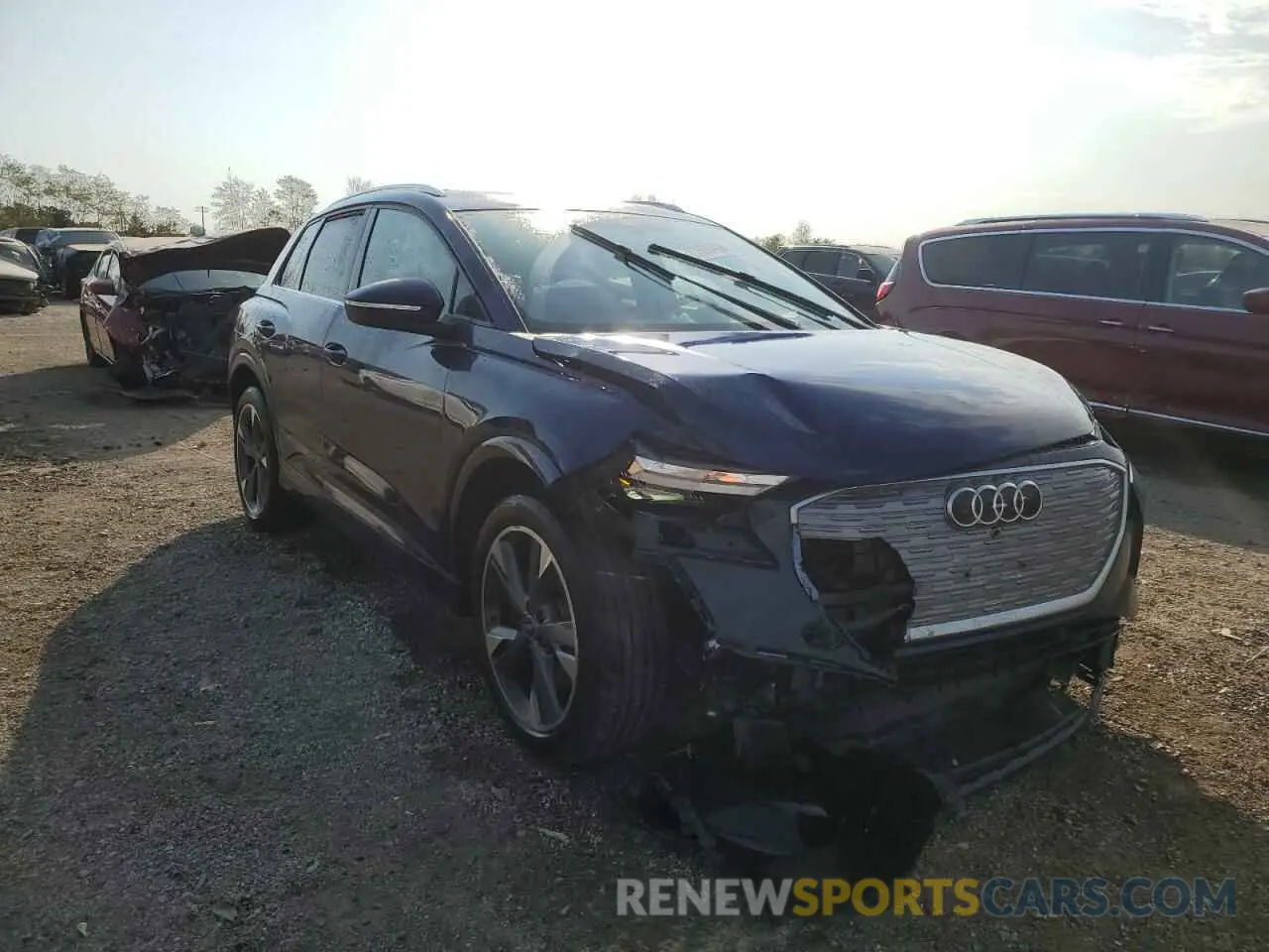 4 Фотография поврежденного автомобиля WA1H2BFZ2NP042449 AUDI Q4 E-TRON 2022