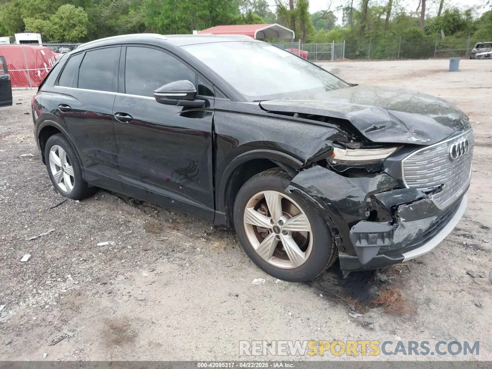 1 Фотография поврежденного автомобиля WA1H2BFZ8NP047204 AUDI Q4 E-TRON 2022