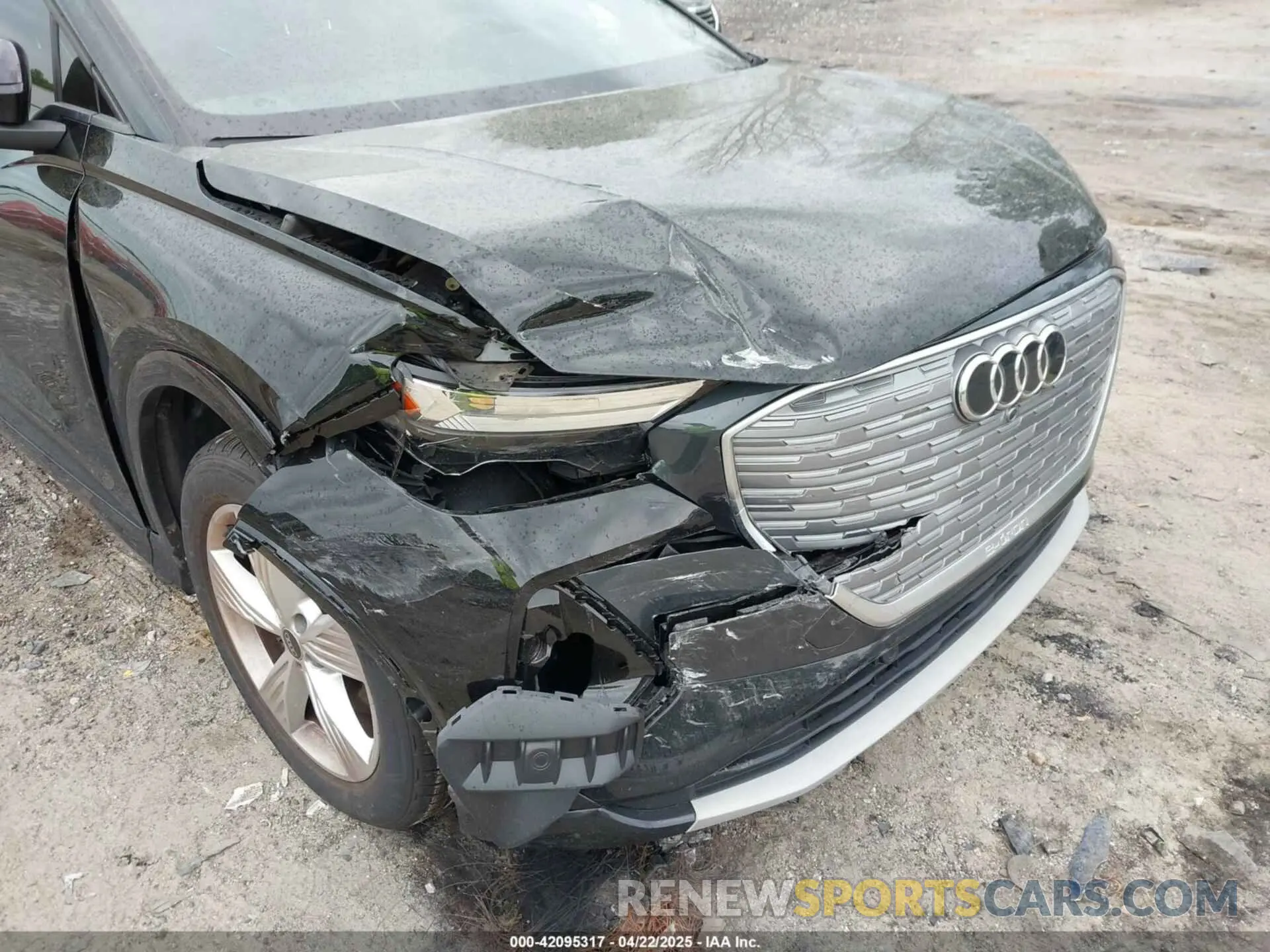 6 Фотография поврежденного автомобиля WA1H2BFZ8NP047204 AUDI Q4 E-TRON 2022