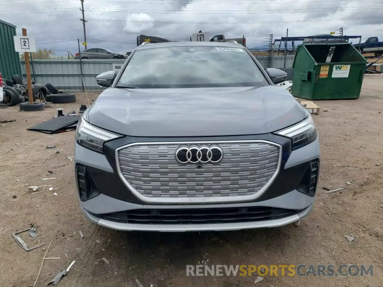 5 Photograph of a damaged car WA1H2BFZXNP015855 AUDI Q4 E-TRON 2022
