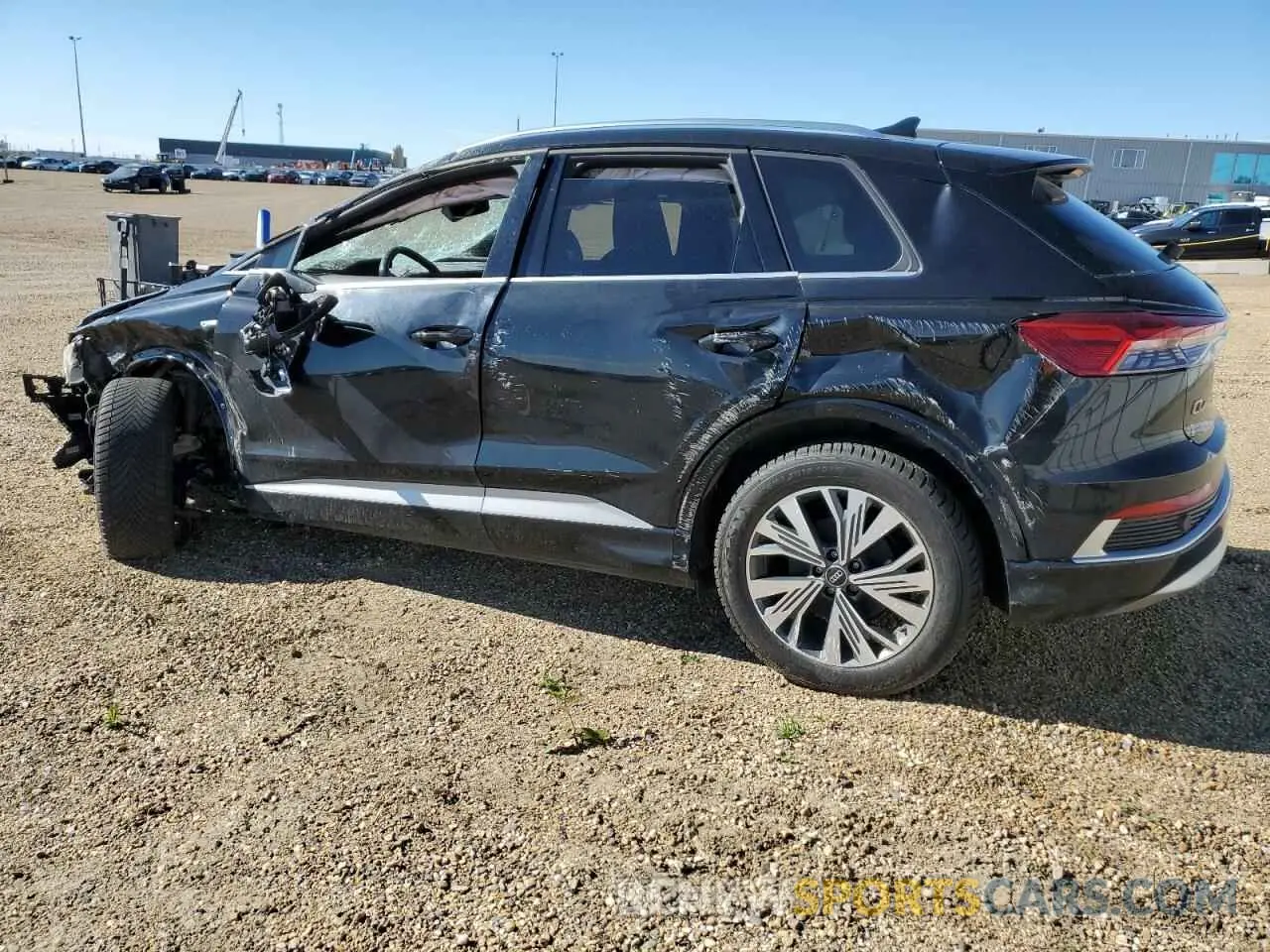 2 Фотография поврежденного автомобиля WA1L2AFZ7NP053953 AUDI Q4 E-TRON 2022