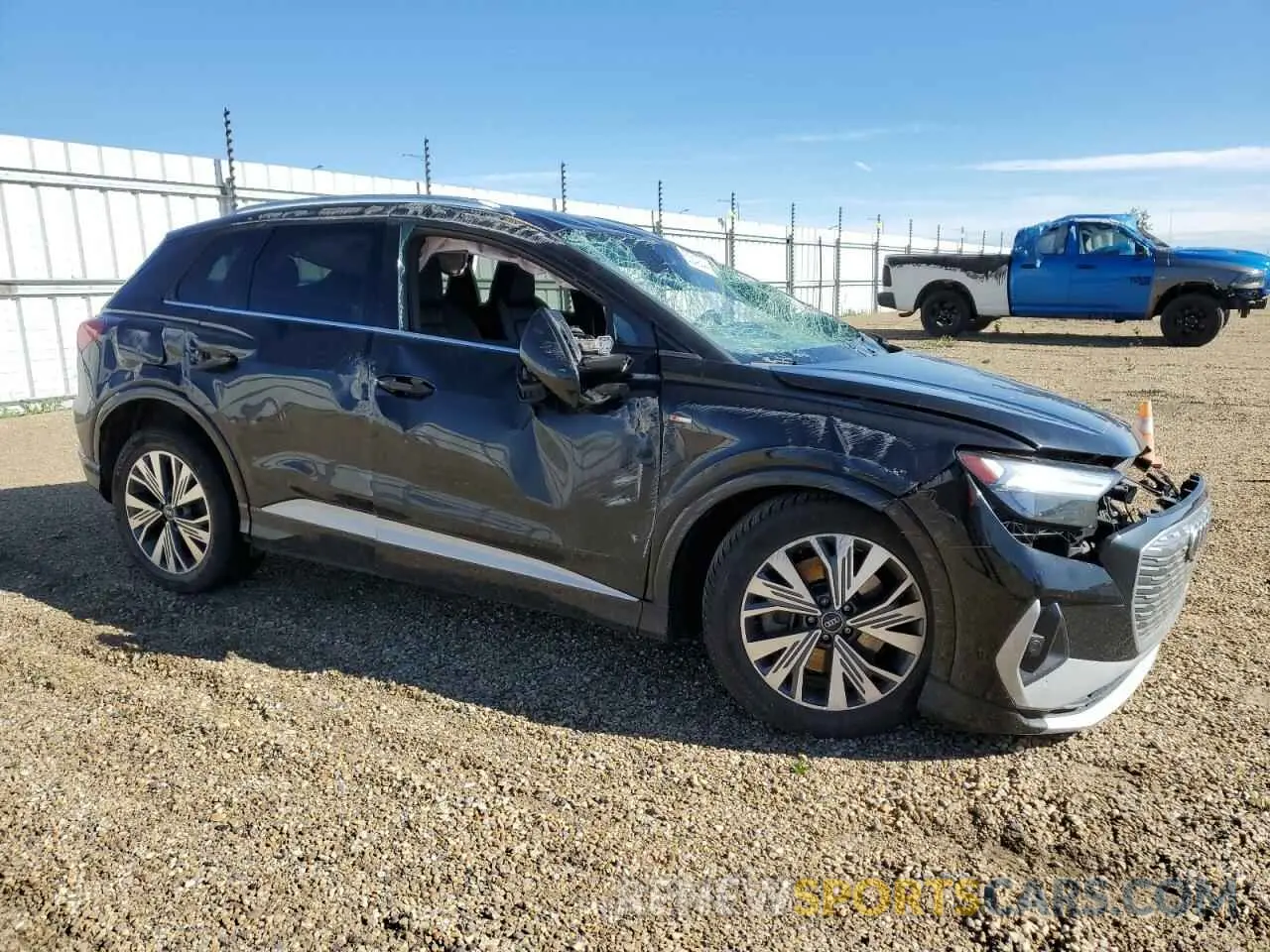 4 Фотография поврежденного автомобиля WA1L2AFZ7NP053953 AUDI Q4 E-TRON 2022
