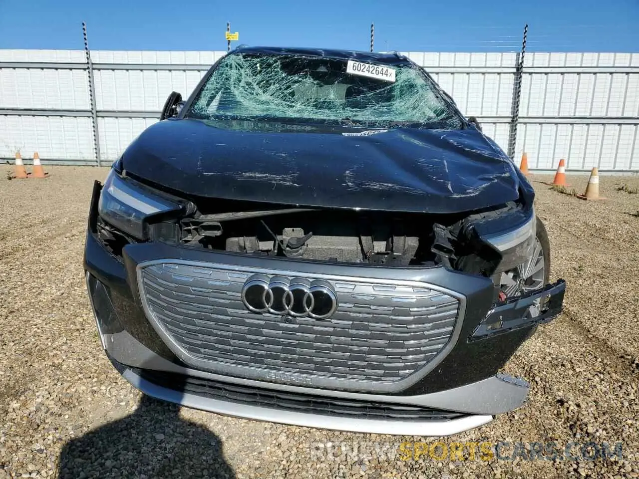 5 Фотография поврежденного автомобиля WA1L2AFZ7NP053953 AUDI Q4 E-TRON 2022