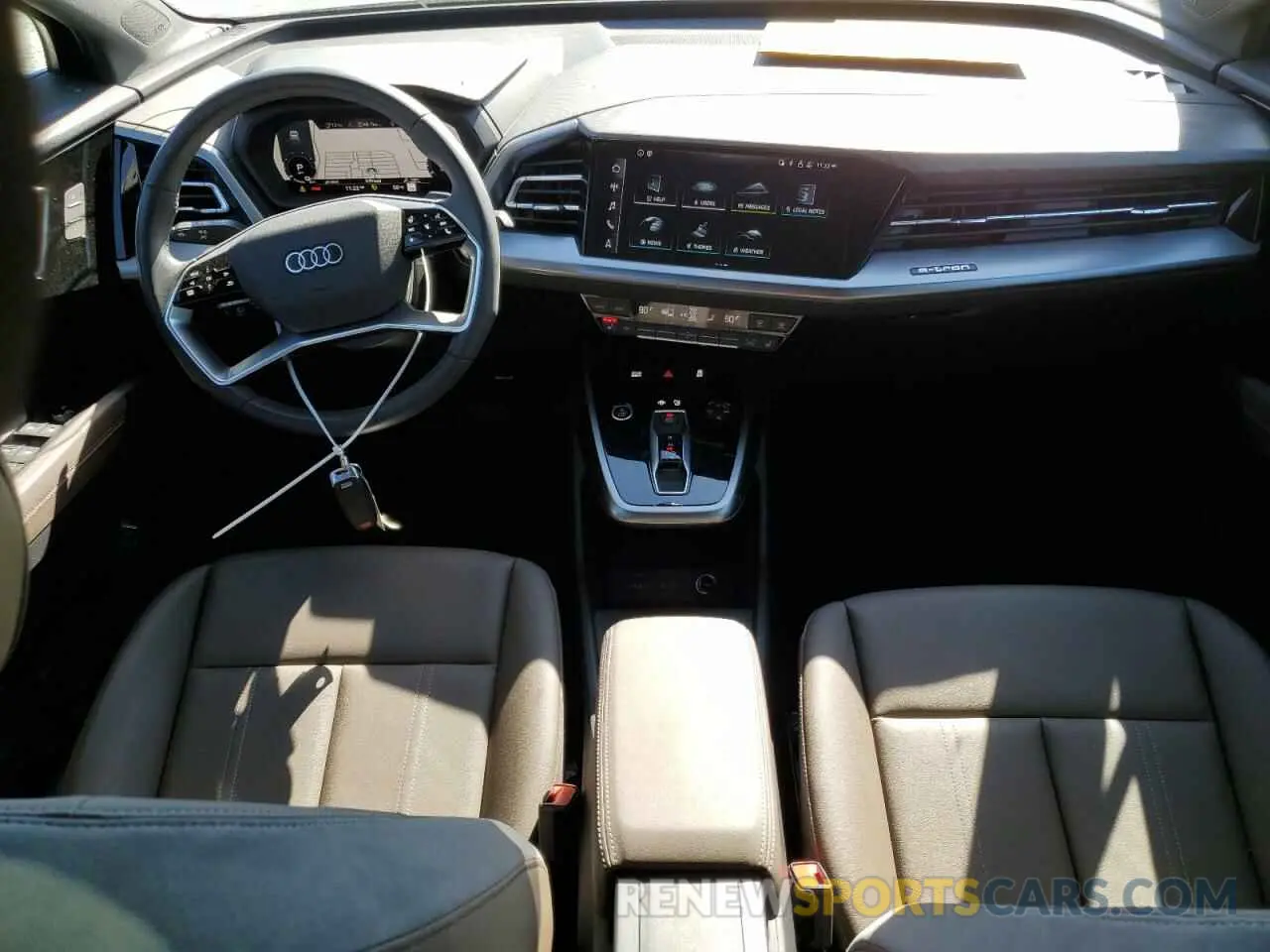 8 Фотография поврежденного автомобиля WA132BFZ7PP062323 AUDI Q4 E-TRON 2023