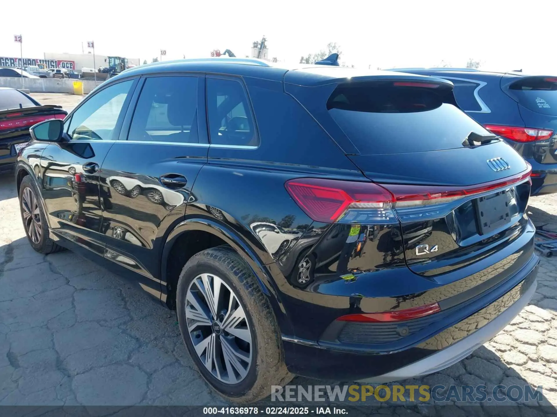 3 Photograph of a damaged car WA1ACBFZ9PP079029 AUDI Q4 E-TRON 2023