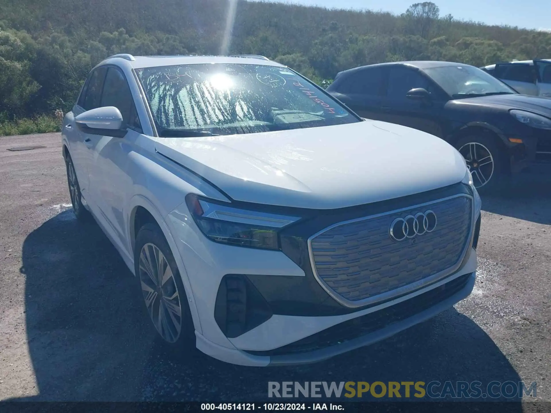1 Фотография поврежденного автомобиля WA1BCBFZ0PP021105 AUDI Q4 E-TRON 2023