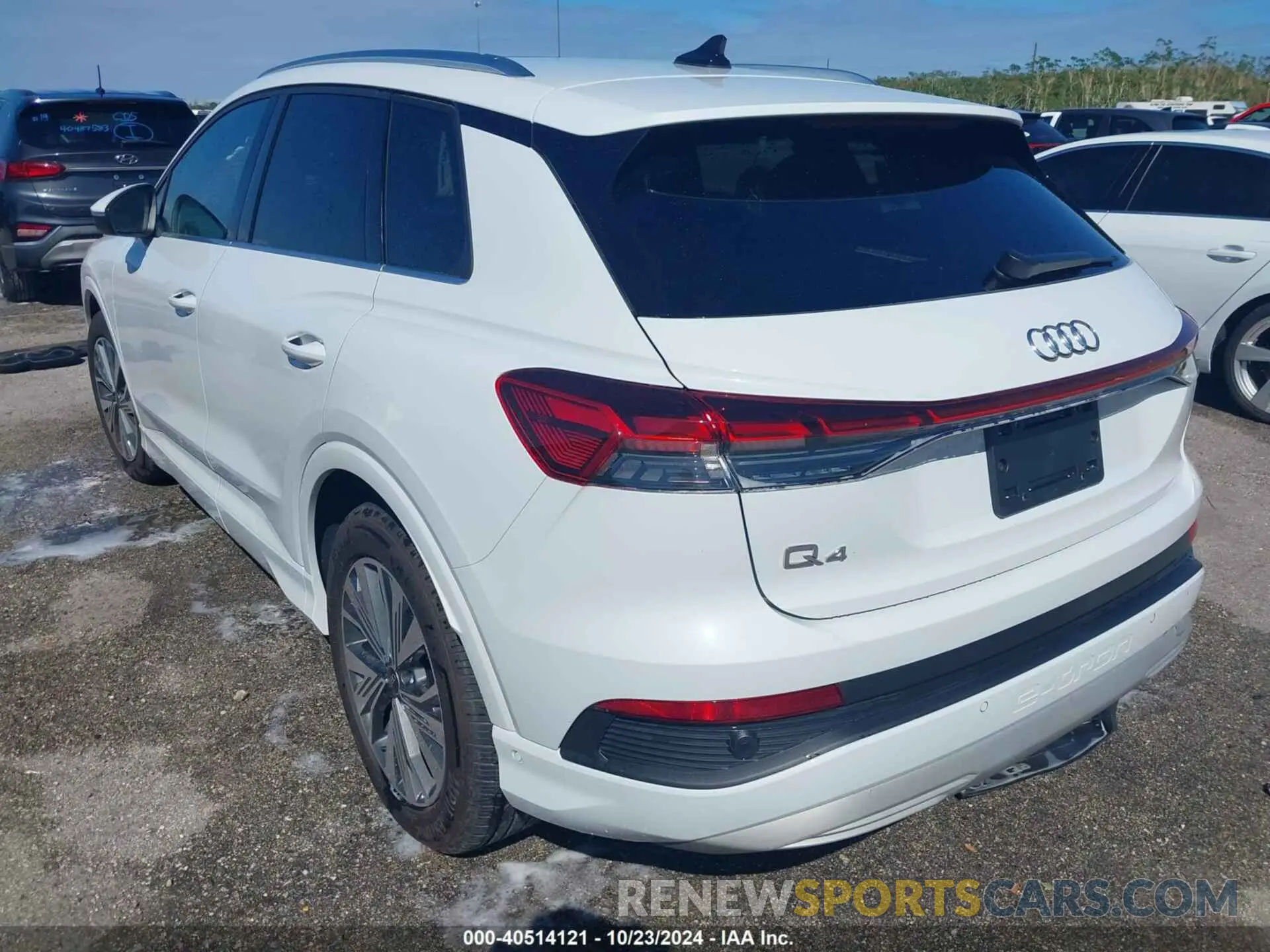 3 Фотография поврежденного автомобиля WA1BCBFZ0PP021105 AUDI Q4 E-TRON 2023