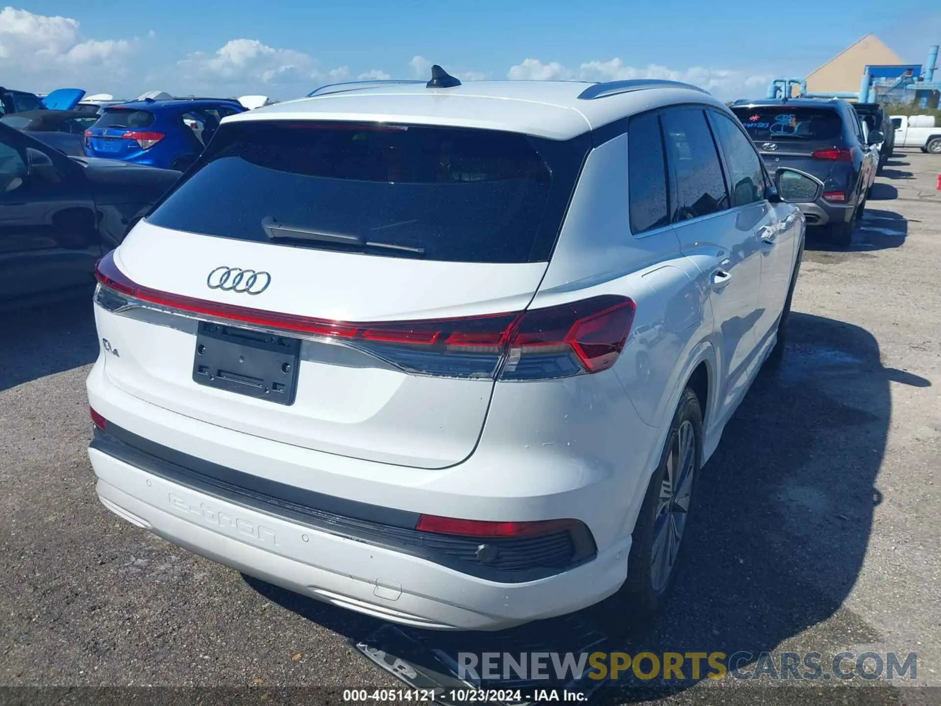 4 Фотография поврежденного автомобиля WA1BCBFZ0PP021105 AUDI Q4 E-TRON 2023