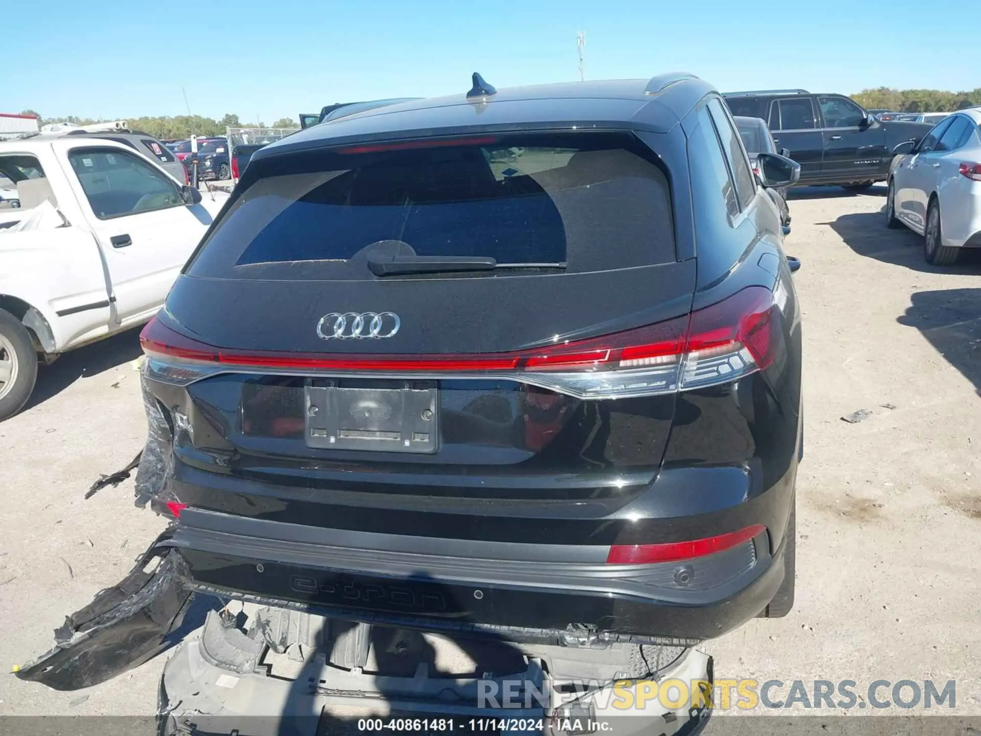 16 Photograph of a damaged car WA1BCBFZ2PP011207 AUDI Q4 E-TRON 2023