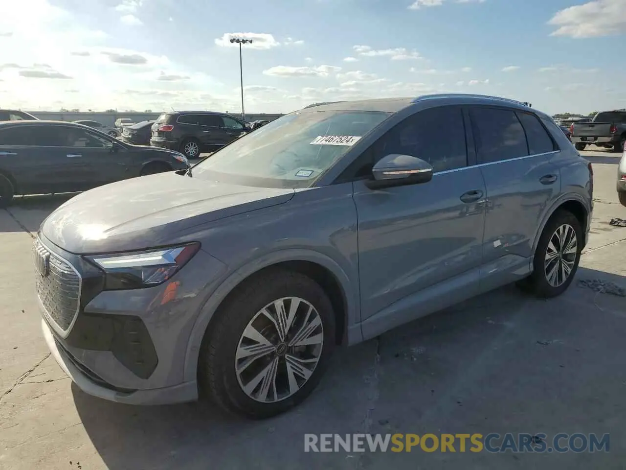 1 Фотография поврежденного автомобиля WA1BCBFZ2PP021607 AUDI Q4 E-TRON 2023