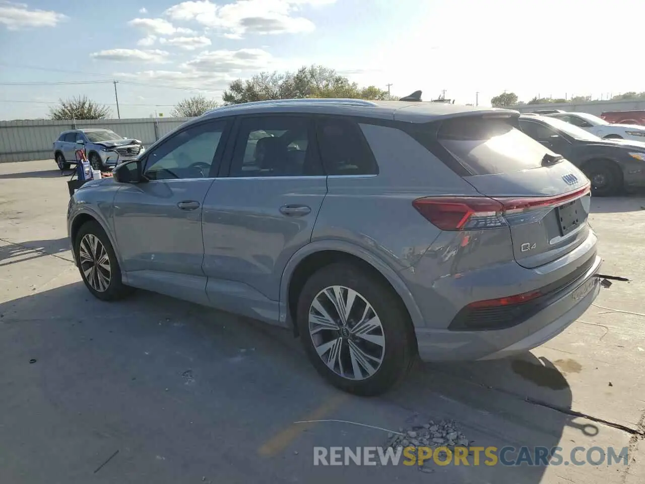 2 Фотография поврежденного автомобиля WA1BCBFZ2PP021607 AUDI Q4 E-TRON 2023