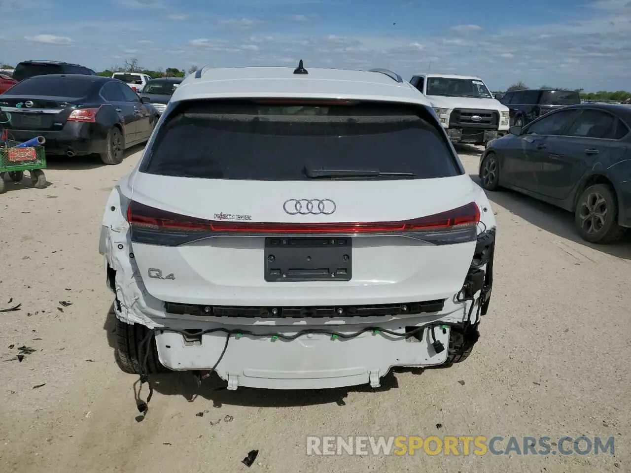 6 Photograph of a damaged car WA1BCBFZ6PP005149 AUDI Q4 E-TRON 2023