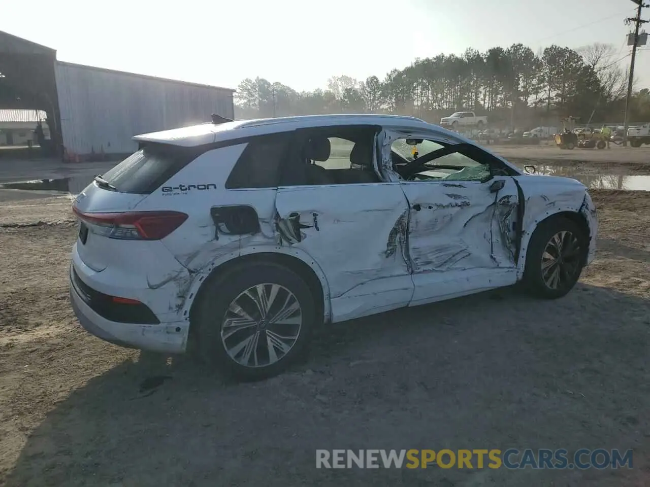 3 Фотография поврежденного автомобиля WA1BCBFZ7PP063996 AUDI Q4 E-TRON 2023