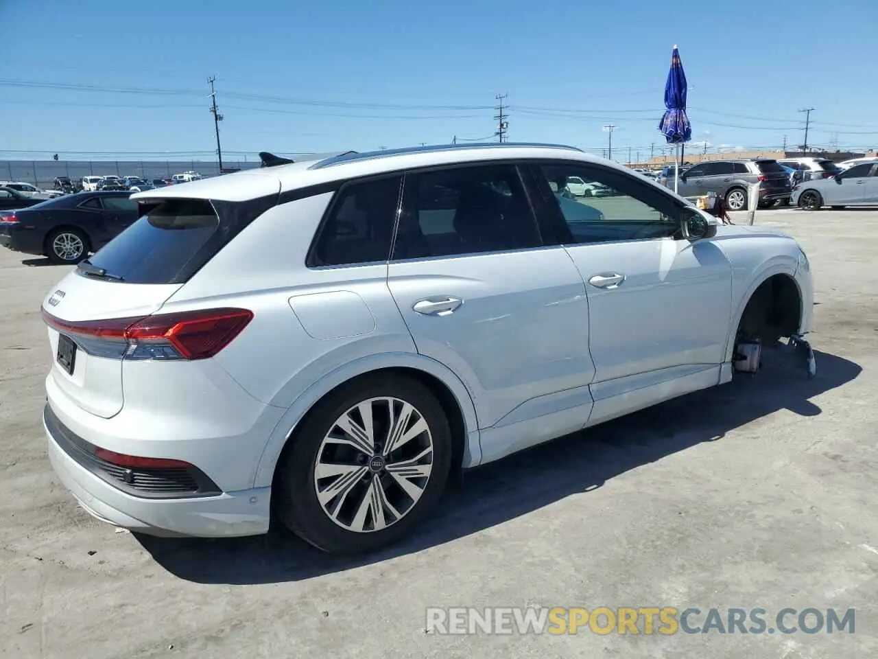 3 Фотография поврежденного автомобиля WA1BCBFZ9PP019711 AUDI Q4 E-TRON 2023