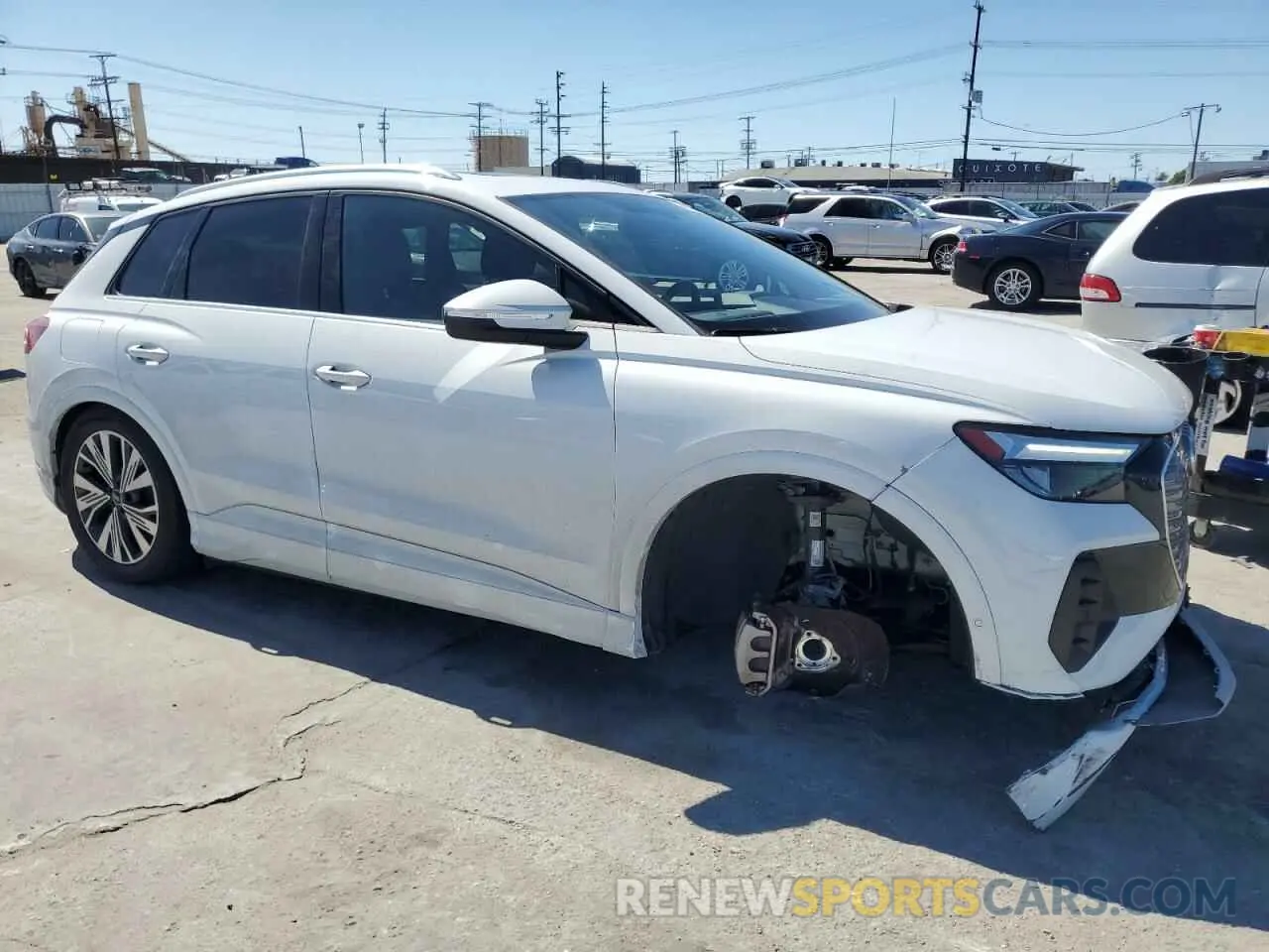 4 Фотография поврежденного автомобиля WA1BCBFZ9PP019711 AUDI Q4 E-TRON 2023