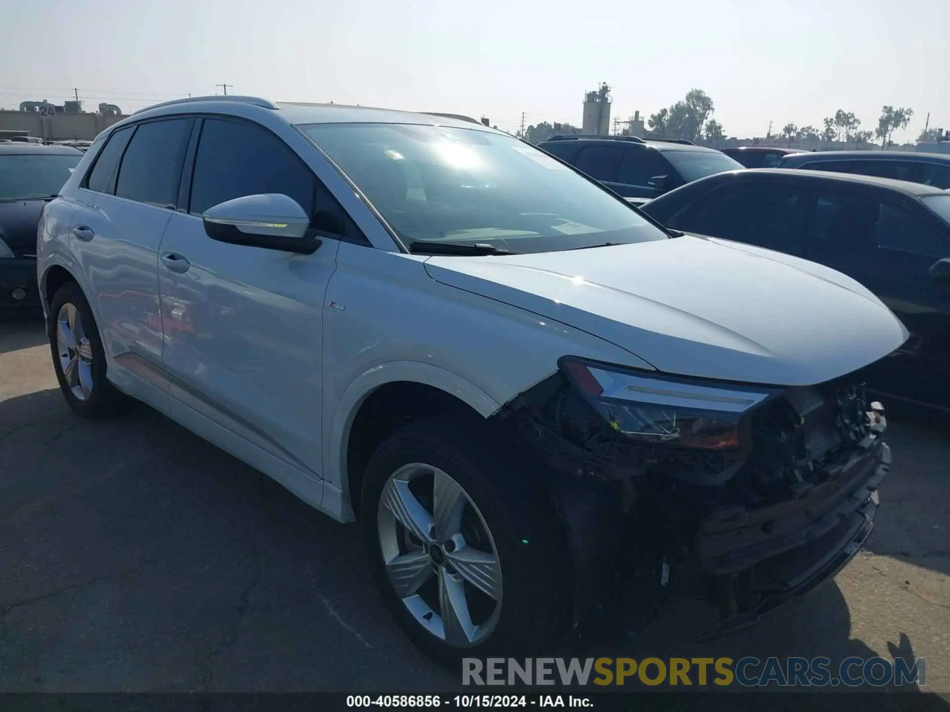 1 Фотография поврежденного автомобиля WA1K2BFZ3PP052965 AUDI Q4 E-TRON 2023