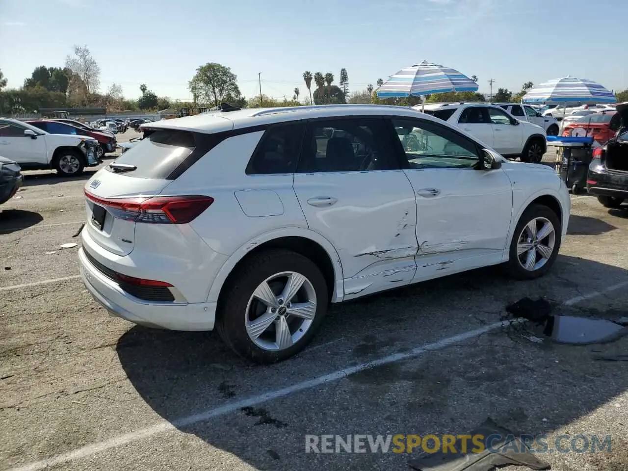 3 Фотография поврежденного автомобиля WA1L2BFZ0PP069713 AUDI Q4 E-TRON 2023