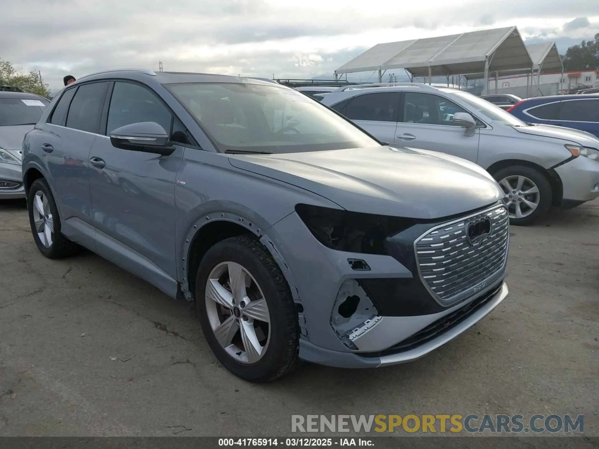 1 Фотография поврежденного автомобиля WA1M2BFZ0PP039552 AUDI Q4 E-TRON 2023
