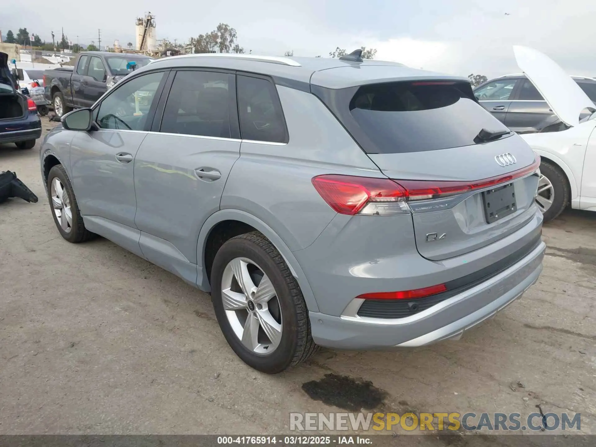 3 Фотография поврежденного автомобиля WA1M2BFZ0PP039552 AUDI Q4 E-TRON 2023