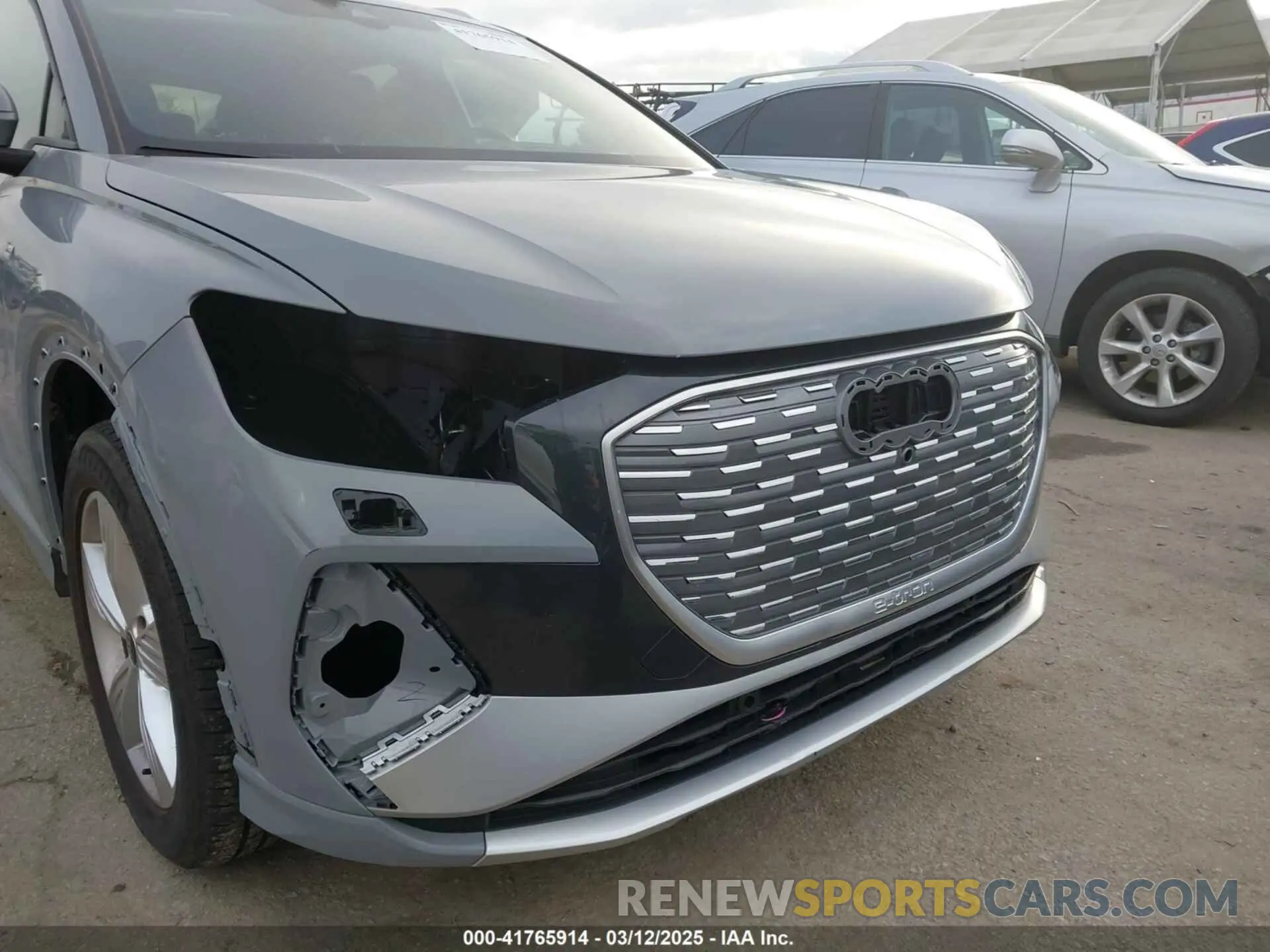 6 Фотография поврежденного автомобиля WA1M2BFZ0PP039552 AUDI Q4 E-TRON 2023