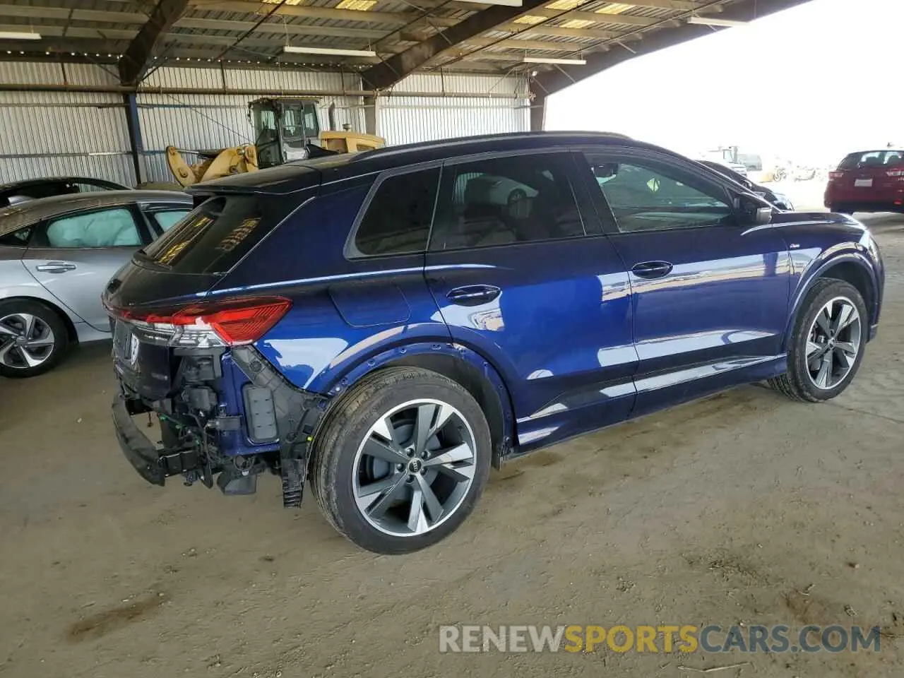 3 Photograph of a damaged car WA1M2BFZ3PP027699 AUDI Q4 E-TRON 2023