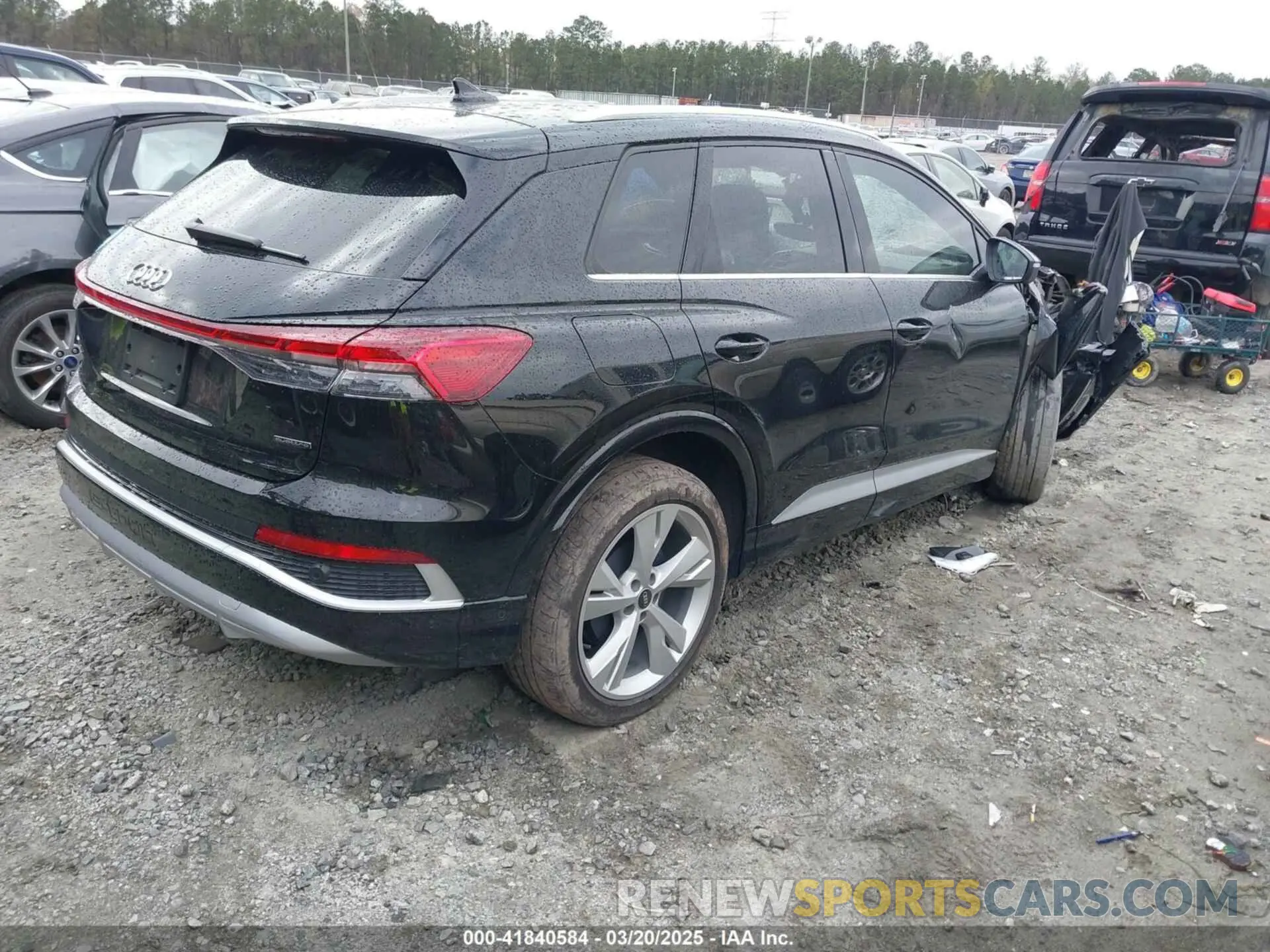 4 Photograph of a damaged car WA1M2BFZ7PP049284 AUDI Q4 E-TRON 2023