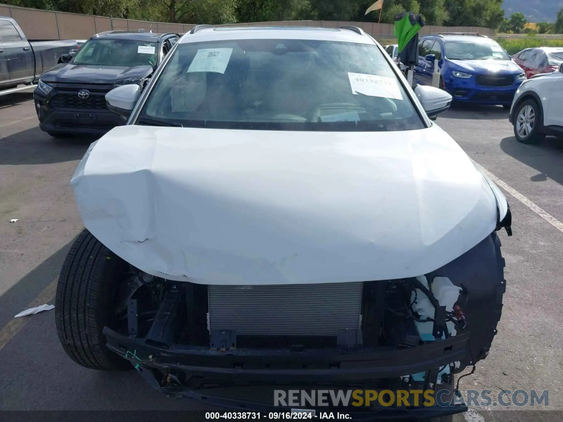 12 Photograph of a damaged car WA1M2BFZXPP074552 AUDI Q4 E-TRON 2023