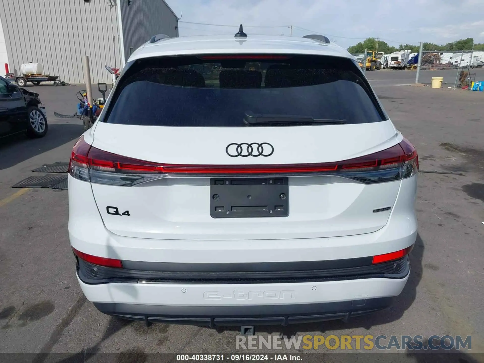 16 Photograph of a damaged car WA1M2BFZXPP074552 AUDI Q4 E-TRON 2023