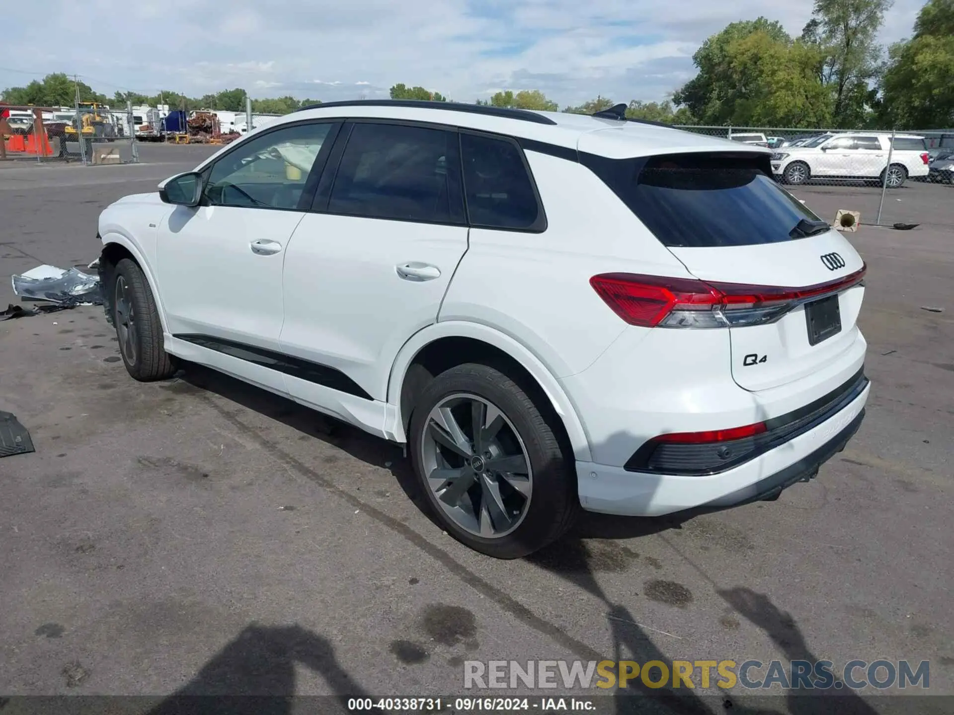 3 Photograph of a damaged car WA1M2BFZXPP074552 AUDI Q4 E-TRON 2023