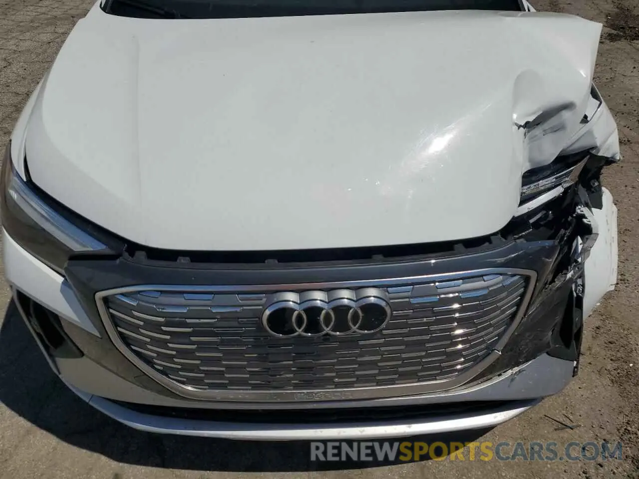 12 Photograph of a damaged car WA12UBFZ4RP046850 AUDI Q4 E-TRON 2024