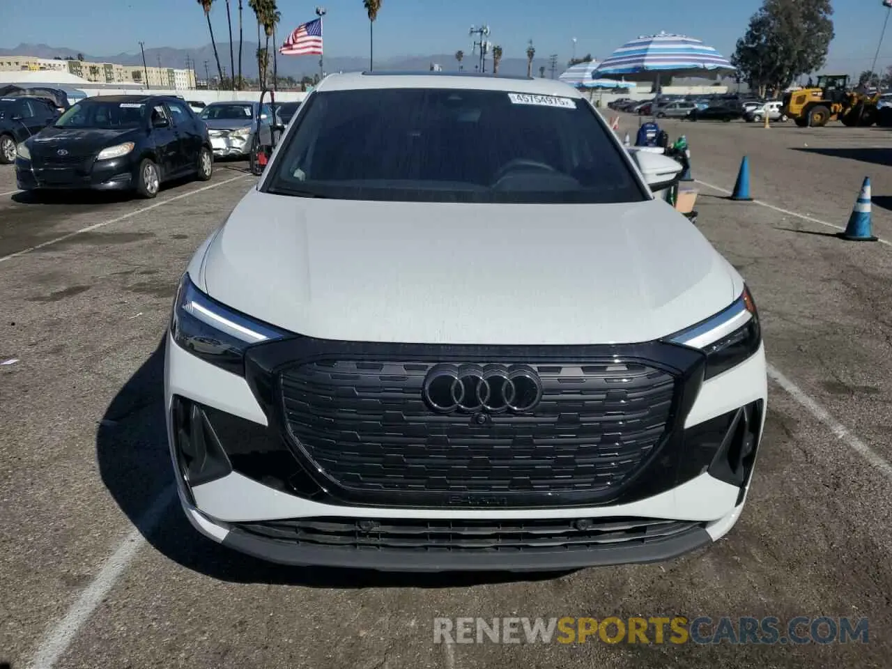 5 Photograph of a damaged car WA132BFZ3RP026941 AUDI Q4 E-TRON 2024