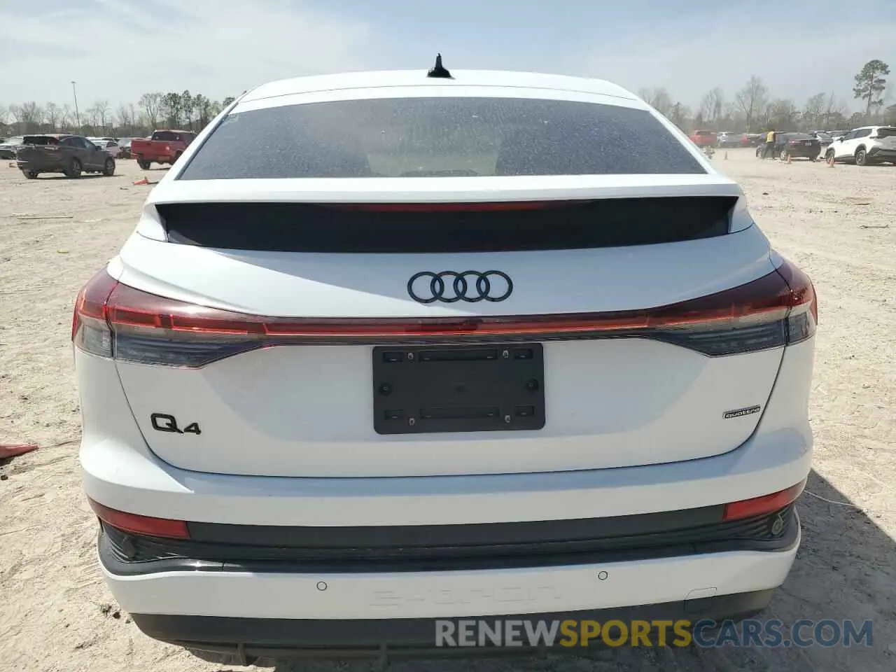 6 Photograph of a damaged car WA14UBFZ3RP075524 AUDI Q4 E-TRON 2024