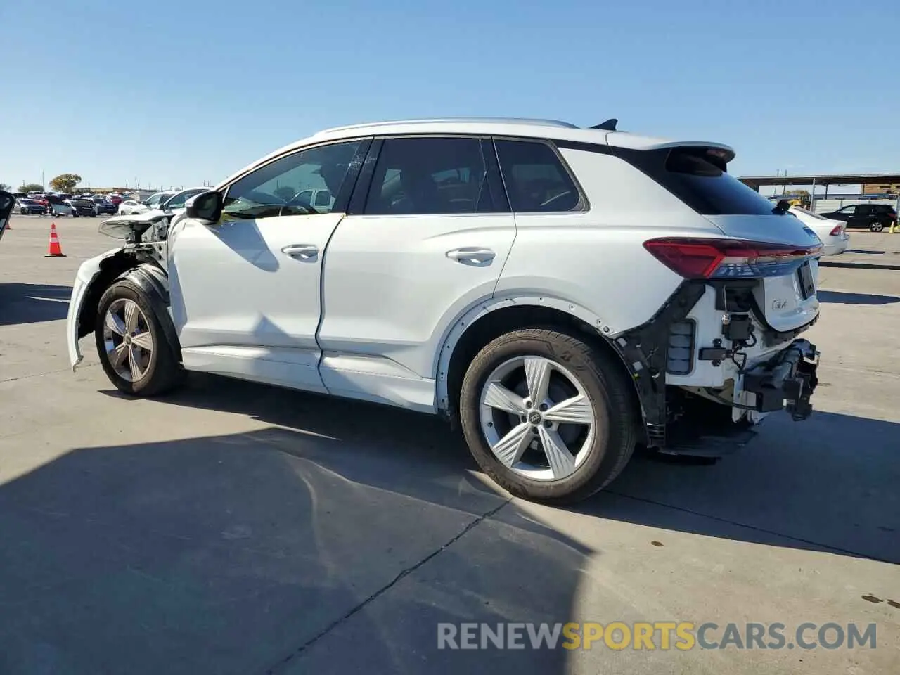 2 Photograph of a damaged car WA1K2BFZ7RP012620 AUDI Q4 E-TRON 2024