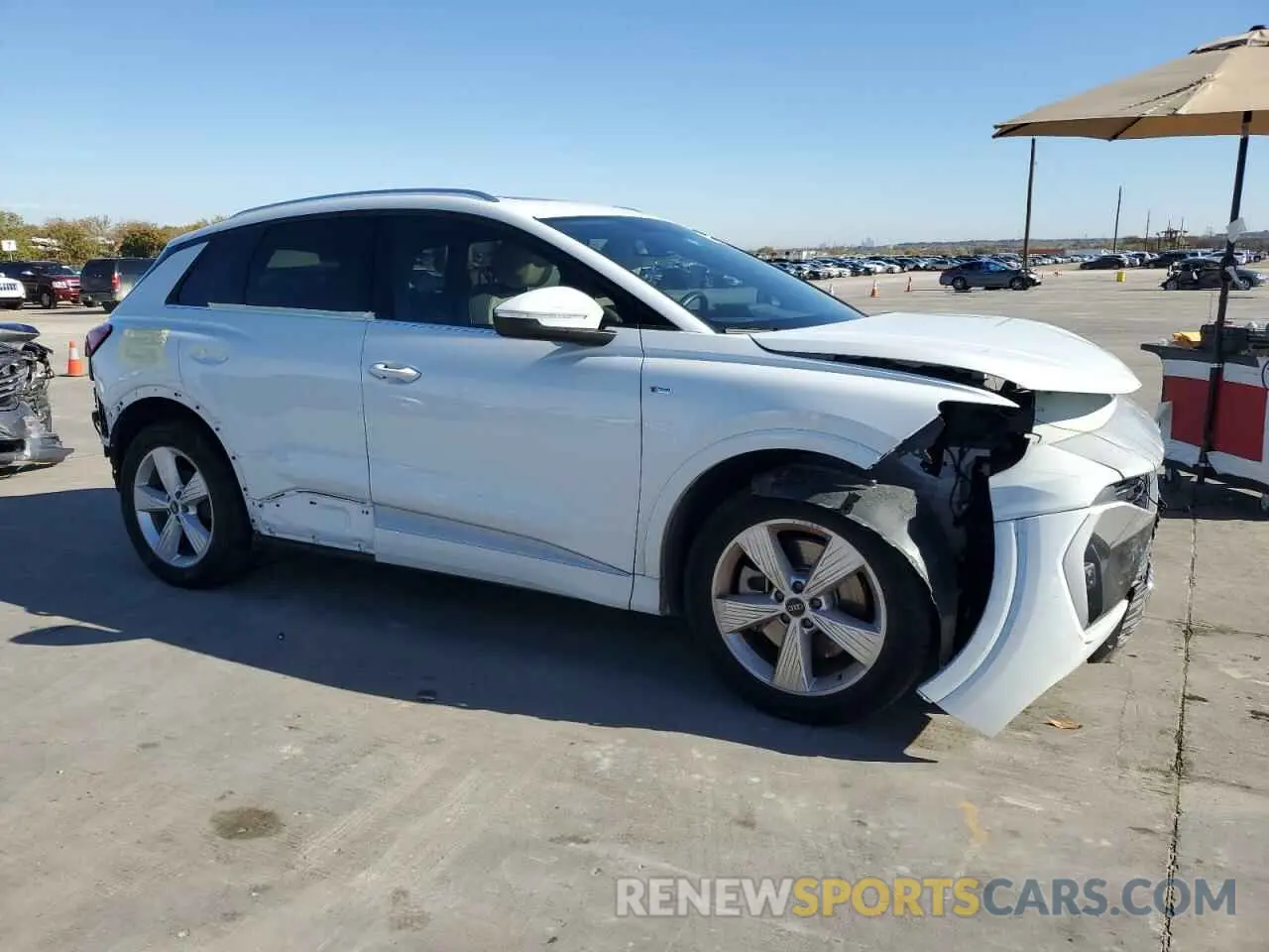 4 Photograph of a damaged car WA1K2BFZ7RP012620 AUDI Q4 E-TRON 2024