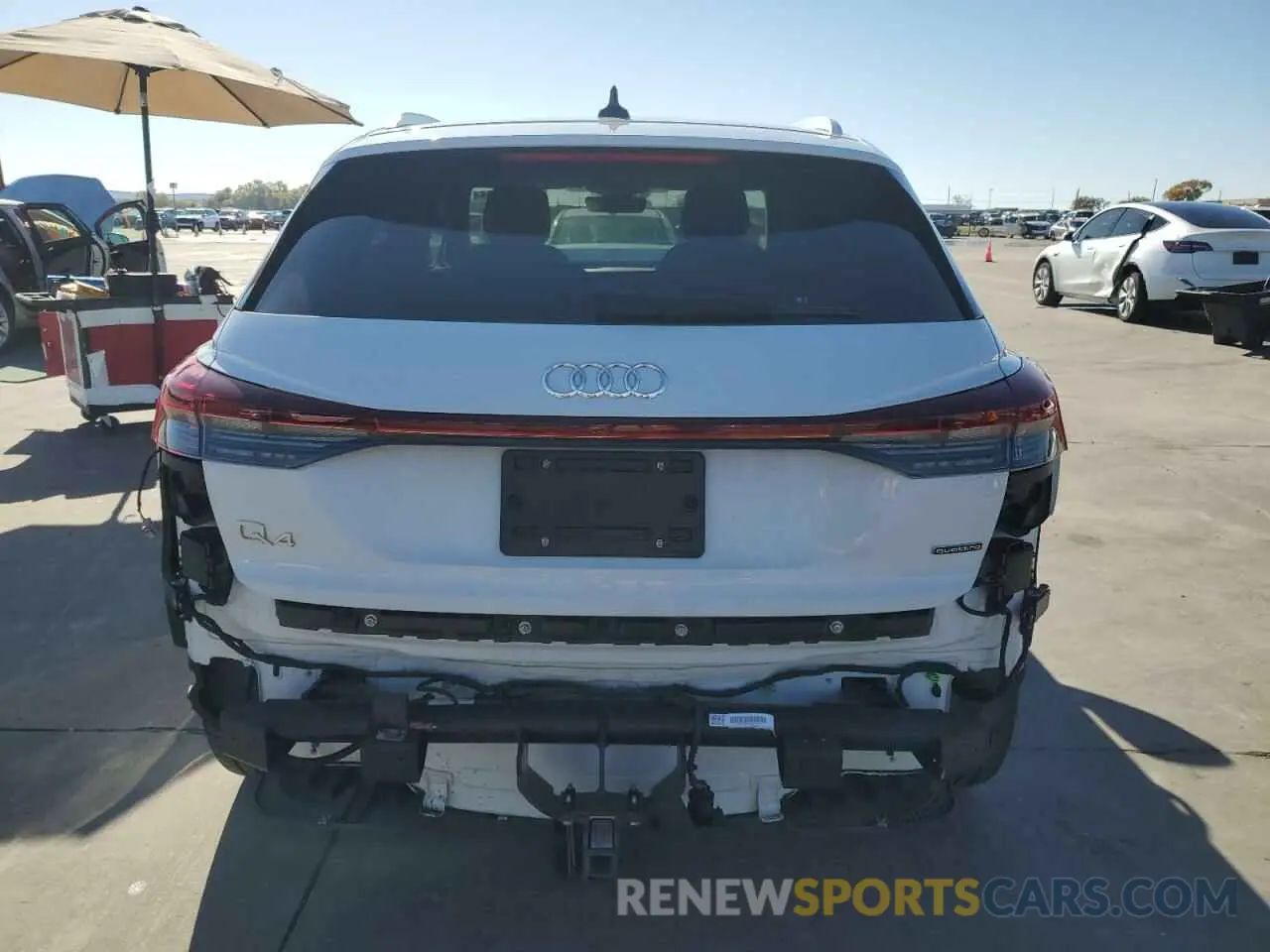 6 Photograph of a damaged car WA1K2BFZ7RP012620 AUDI Q4 E-TRON 2024