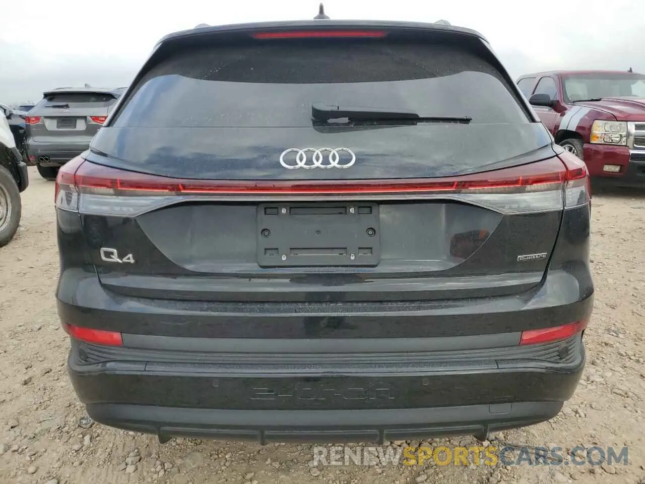 6 Фотография поврежденного автомобиля WA1KUBFZ1RP063718 AUDI Q4 E-TRON 2024