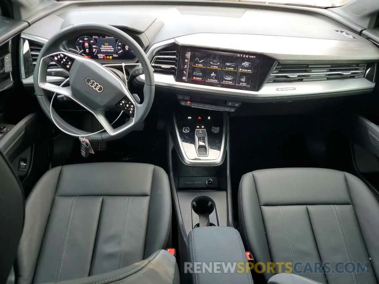 8 Фотография поврежденного автомобиля WA1KUBFZ1RP063718 AUDI Q4 E-TRON 2024