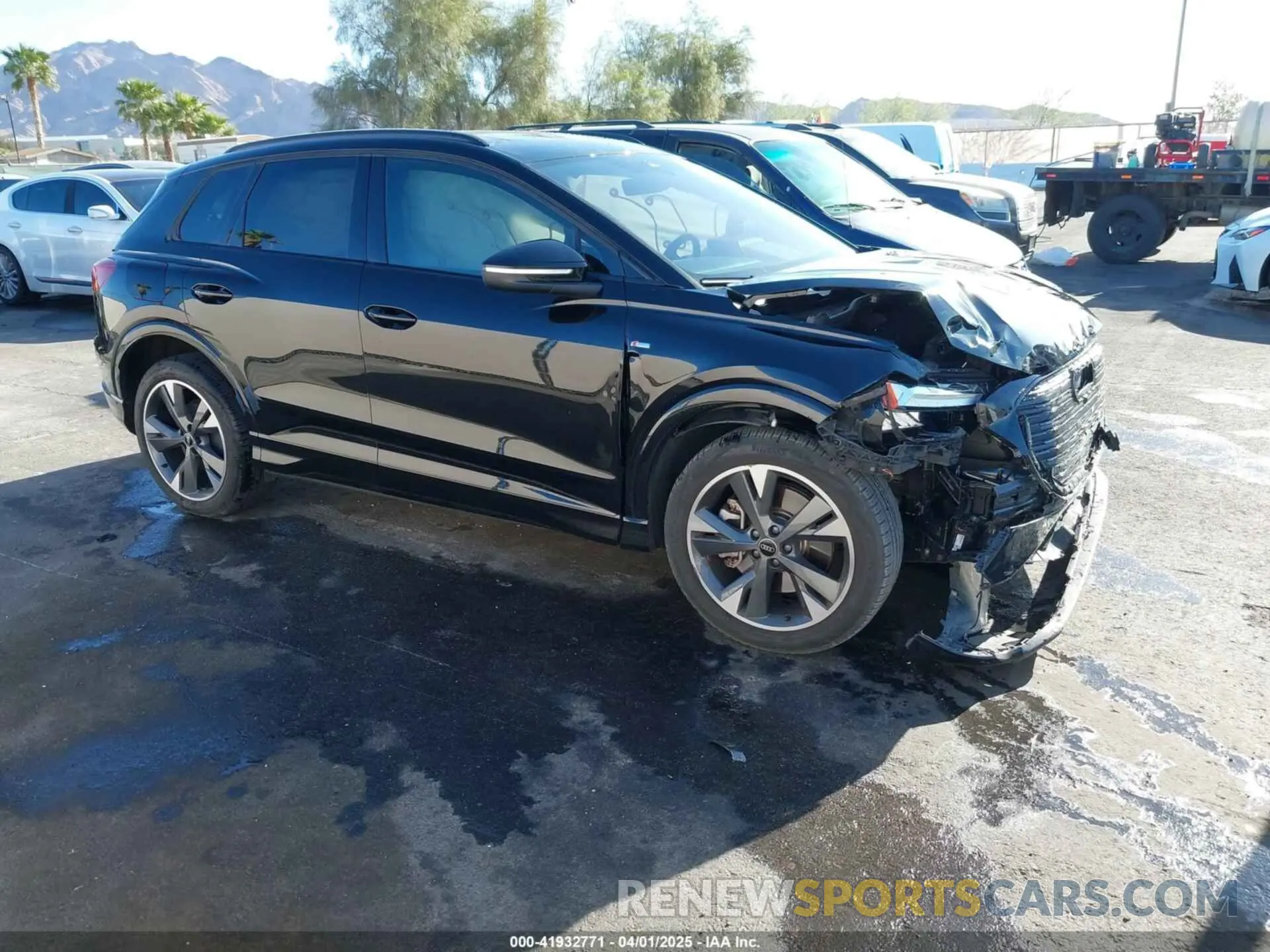1 Фотография поврежденного автомобиля WA1L2BFZ9RP031674 AUDI Q4 E-TRON 2024