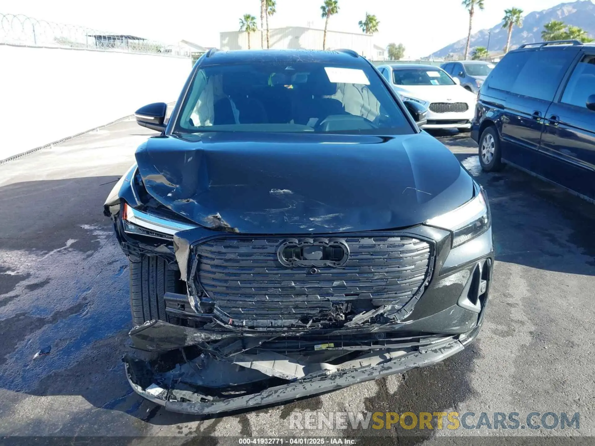 6 Фотография поврежденного автомобиля WA1L2BFZ9RP031674 AUDI Q4 E-TRON 2024