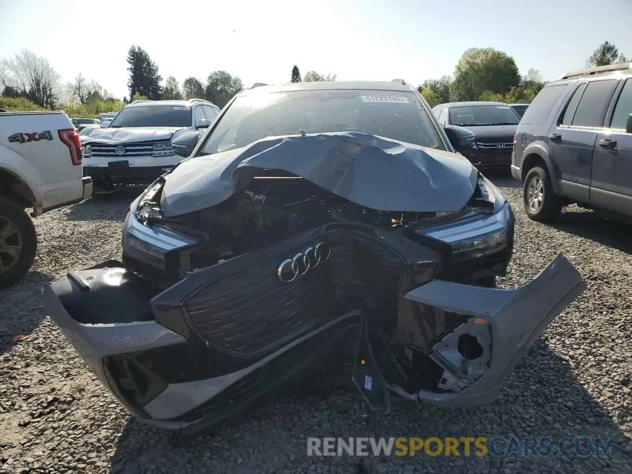 5 Photograph of a damaged car WA1LUBFZ1RP041920 AUDI Q4 E-TRON 2024