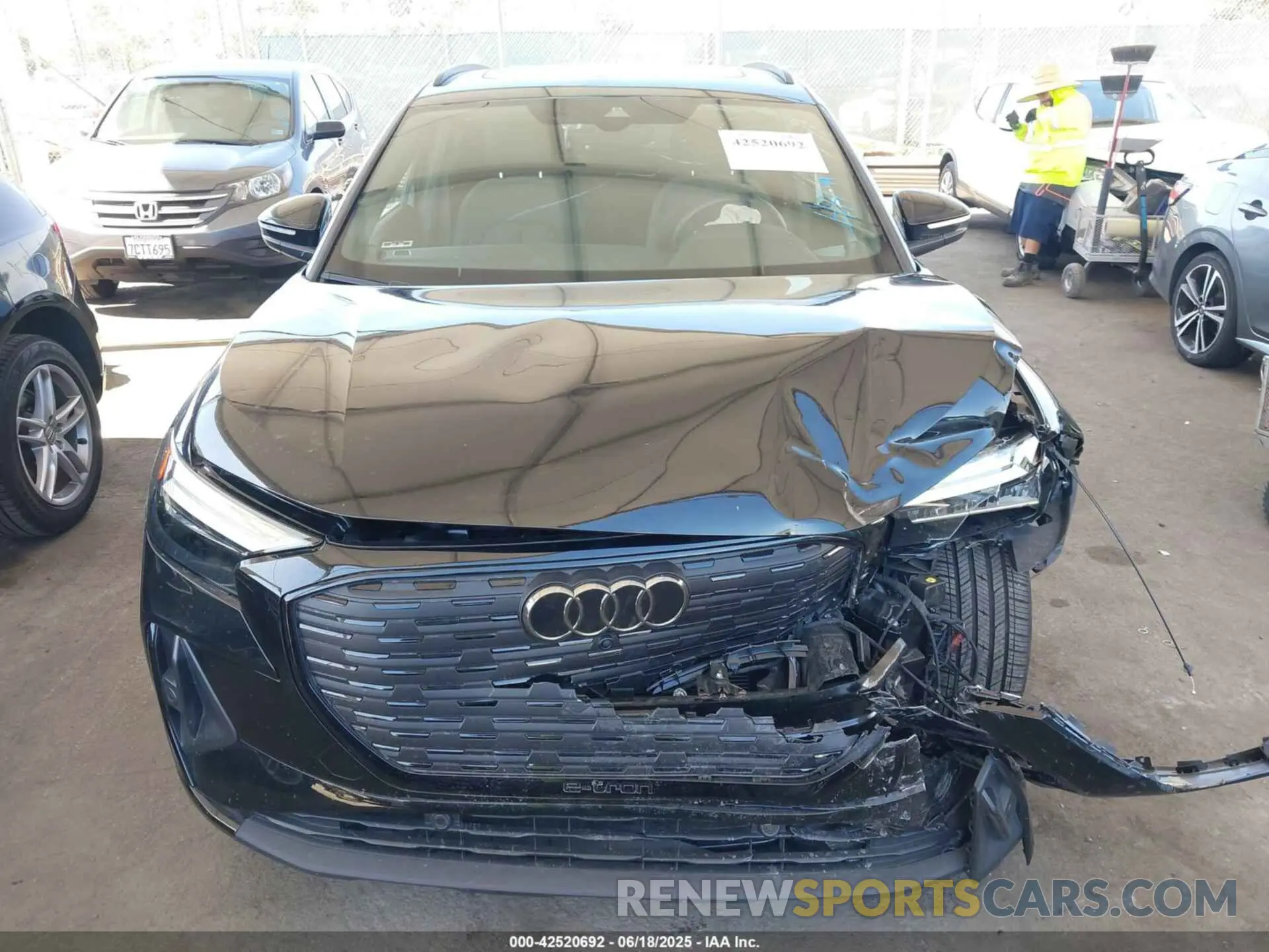 12 Photograph of a damaged car WA1LUBFZXRP049711 AUDI Q4 E-TRON 2024