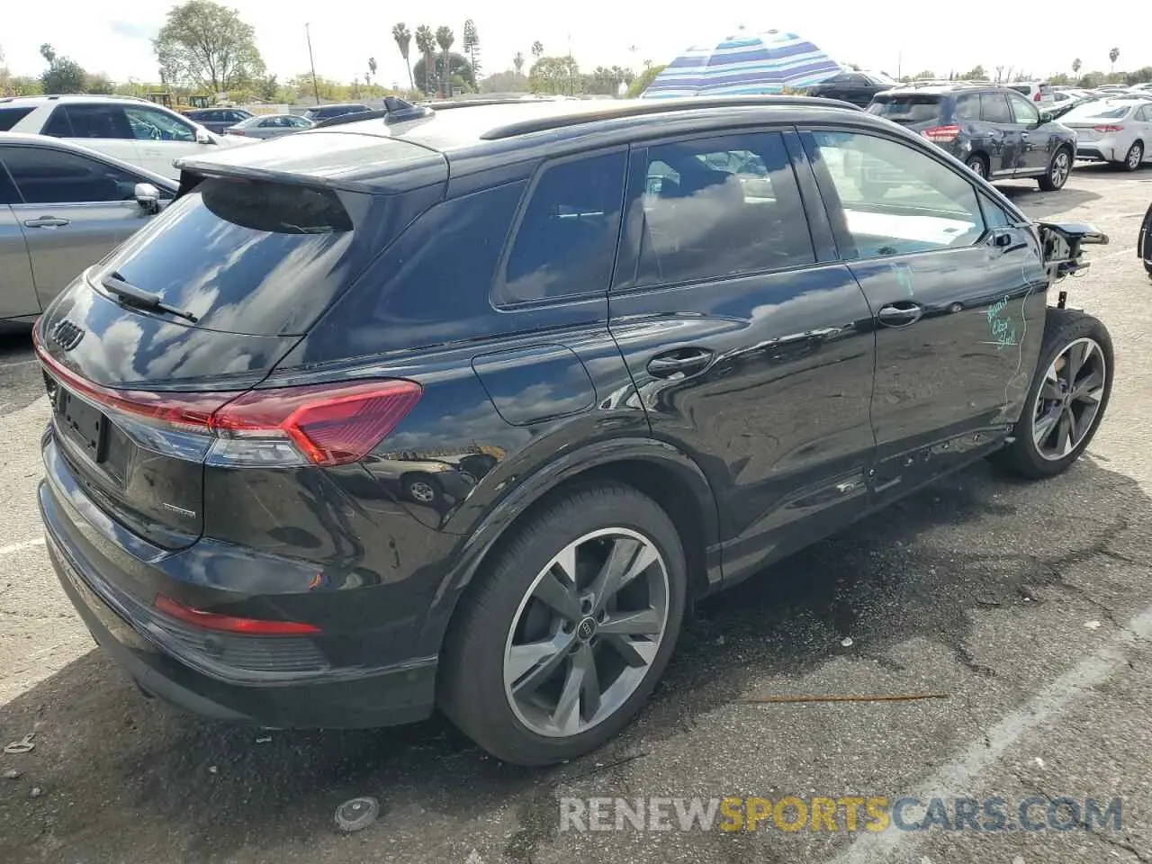 3 Photograph of a damaged car WA1LUBFZXRP050048 AUDI Q4 E-TRON 2024