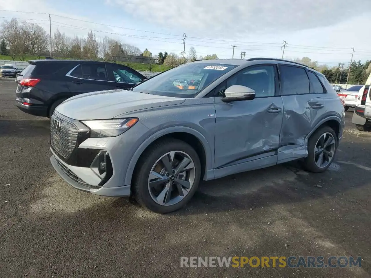 1 Фотография поврежденного автомобиля WA1M2BFZ3RP013370 AUDI Q4 E-TRON 2024