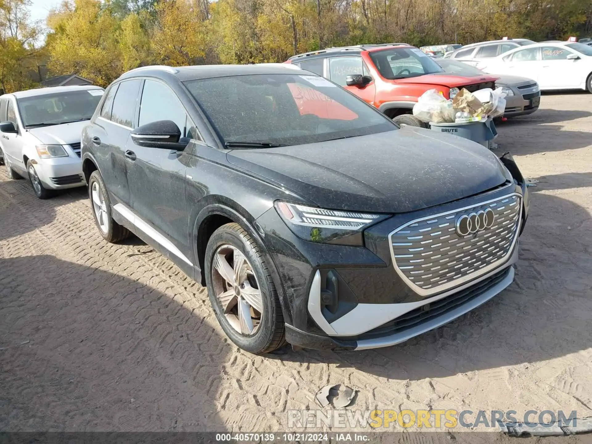 1 Фотография поврежденного автомобиля WA1M2BFZ6RP012598 AUDI Q4 E-TRON 2024