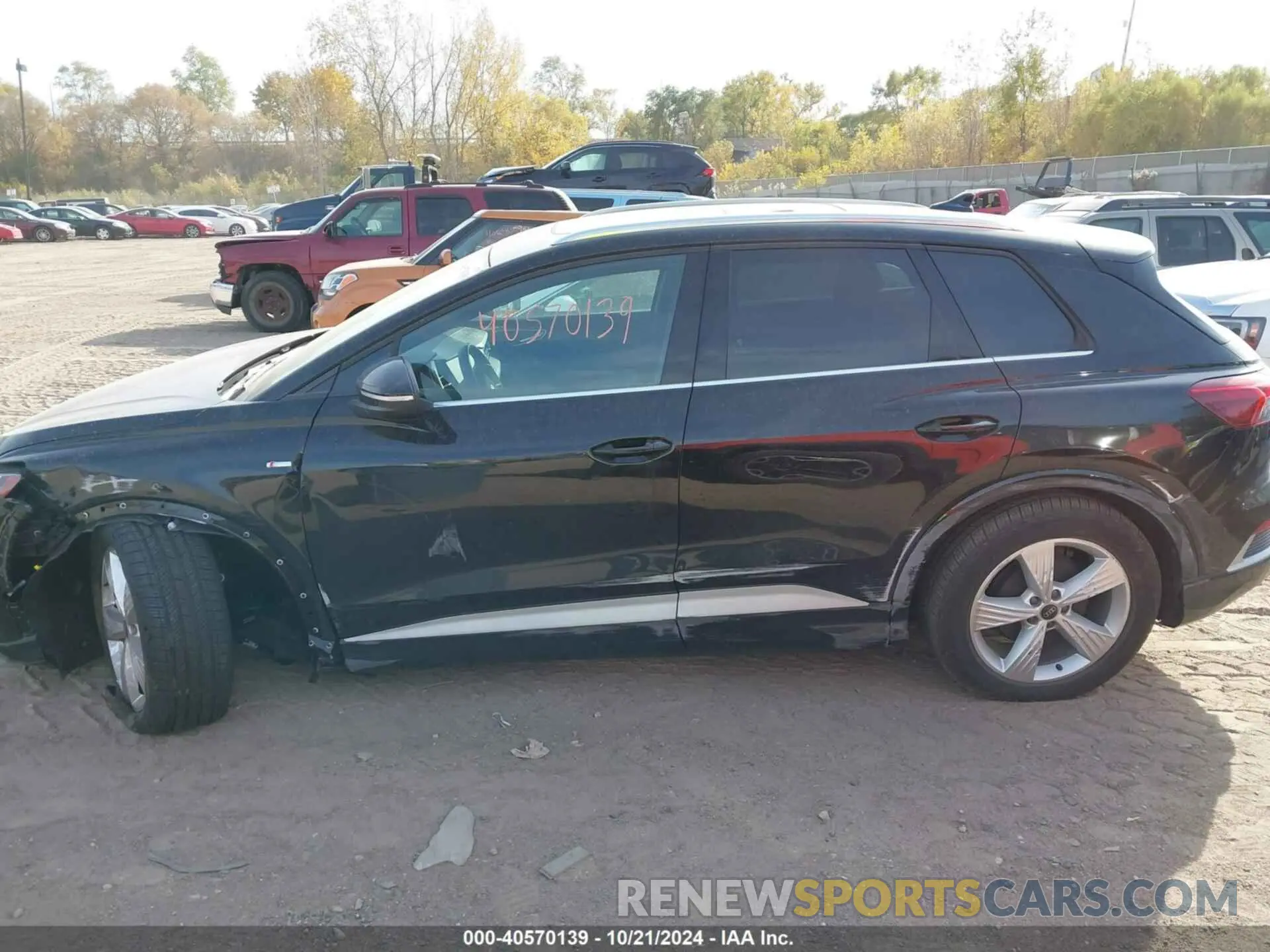 15 Фотография поврежденного автомобиля WA1M2BFZ6RP012598 AUDI Q4 E-TRON 2024