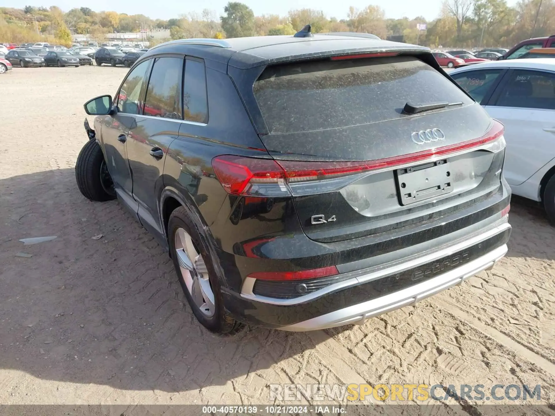 3 Фотография поврежденного автомобиля WA1M2BFZ6RP012598 AUDI Q4 E-TRON 2024