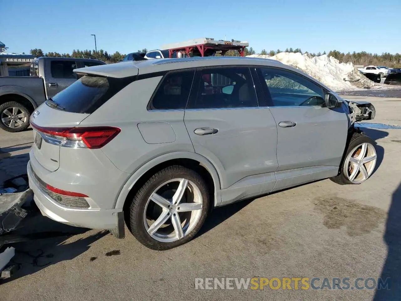 3 Photograph of a damaged car WA1M2BFZ8RP002896 AUDI Q4 E-TRON 2024
